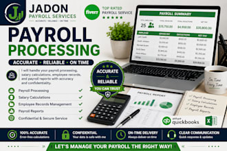 do payroll processing and salary calculations