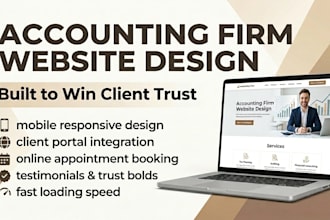 design wix accounting firm website wix tax consultant wix financial consulting
