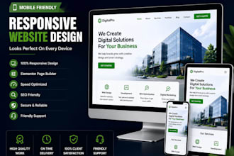 design a responsive wordpress business websites