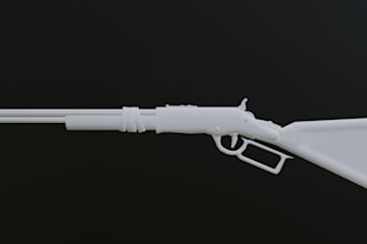 model optimized 3d props for games with clean topology