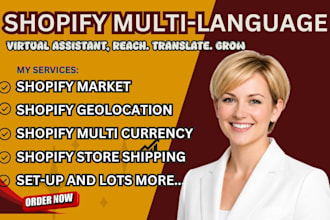 shopify translation multi currency multi language geolocation shopify markets