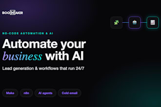 build automation, lead generation and workflows