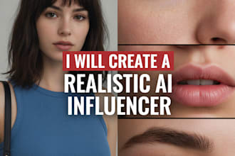 creating ai influencer avatars for fanvue, instagram, sfw, and nsfw