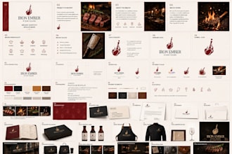design a premium brand identity for your business