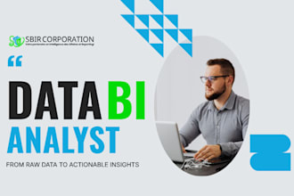 be your data analyst bi developper