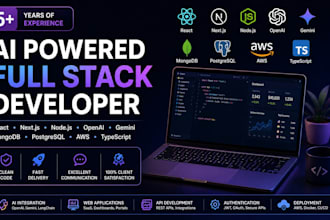 ai full stack developer  react  nextjs  nodejs openai