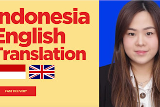translate from indonesia to english, english to indonesia