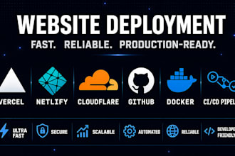 deploy, fix react nextjs website on vercel,netlify,github pages,cloudflare pages