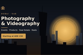 your photographer and videographer in dubai