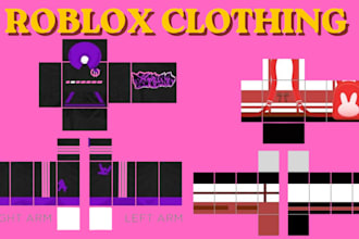 create roblox clothing for ugc avatar r6 r15 y2k shirt pant and custom outfit