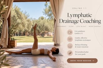 be your online lymphatic drainage movement coach