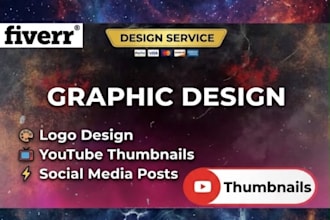 be professional graphic designer for any custom project