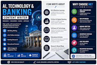 write SEO friendly technology blog posts and articles