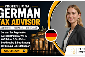 german tax number, german vat, vat id, elster, eori, lucid and bookkeeping