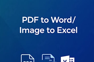 type your PDF ,image or hardwritten  notes into clear word