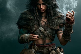 design fantasy character art and fantasy character art