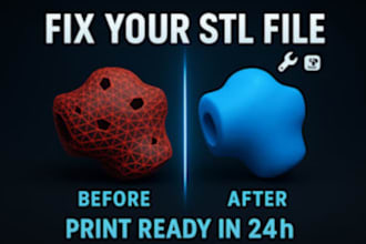 repair stl files and fix 3d models for flawless 3d printing