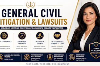 create comprehensive court documents and legal demand letters