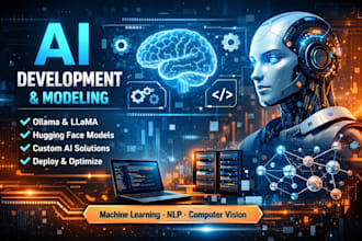 develop ai models machine learning solution and intelligent systems