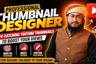 design professional youtube thumbnails that boost CTR