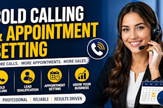 handle b2b cold calling and appointment setting