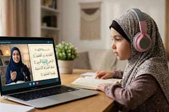 teach you quran with tajweed and urdu language