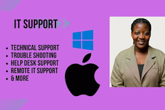do remote support fix tech issues and guide any IT technical