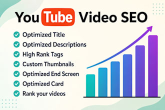 do youtube video SEO and optimize your videos