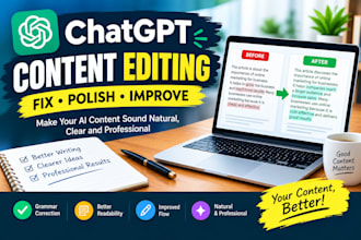 edit and improve chatgpt content for clarity and readability
