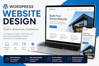 design a wordpress website