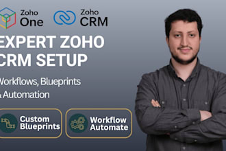 be your expert zoho CRM and zoho one developer