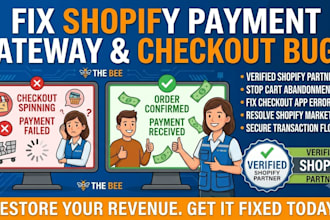 fix shopify payment gateway bugs and checkout errors