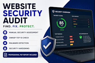 website security health check and fix