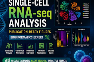 analyze scrna seq data and create publication ready figures