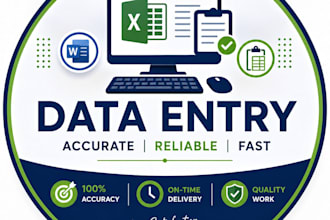 do copy paste tasks and accurate data entry