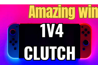 design viral gaming and vlog youtube thumbnail for high CTR