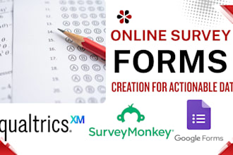 do survey design with logic on surveymonkey, qualtrics or google form