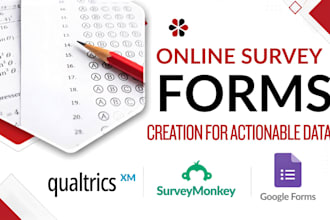 do survey design with logic on surveymonkey, qualtrics or google form