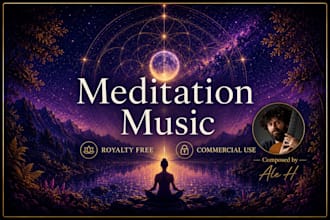create royalty free meditation music for commercial use