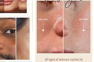 create personalized skincare routine for oily dry acne skin