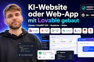 build you a custom ai website or web app with lovable