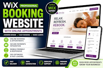 build booking website for coaches, consultants, salons, spas, service business