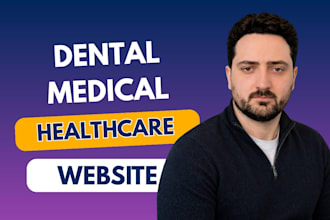design medical, dental, healthcare and spa website with SEO