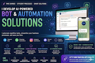 build an ai powered chatbot and automation solution