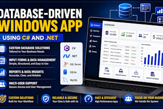 develop database windows app