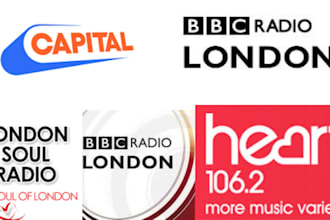 do a radio airplay promotion to london fm digital radio