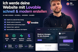 build your website fast with lovable or ai vibe coding