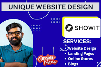 design, customize, redesign showit website or showit template, showit blog