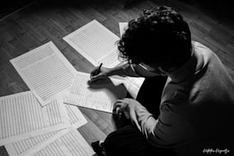 professionally engrave your full score and orchestral parts