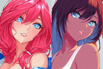 draw anime and manga illustrations